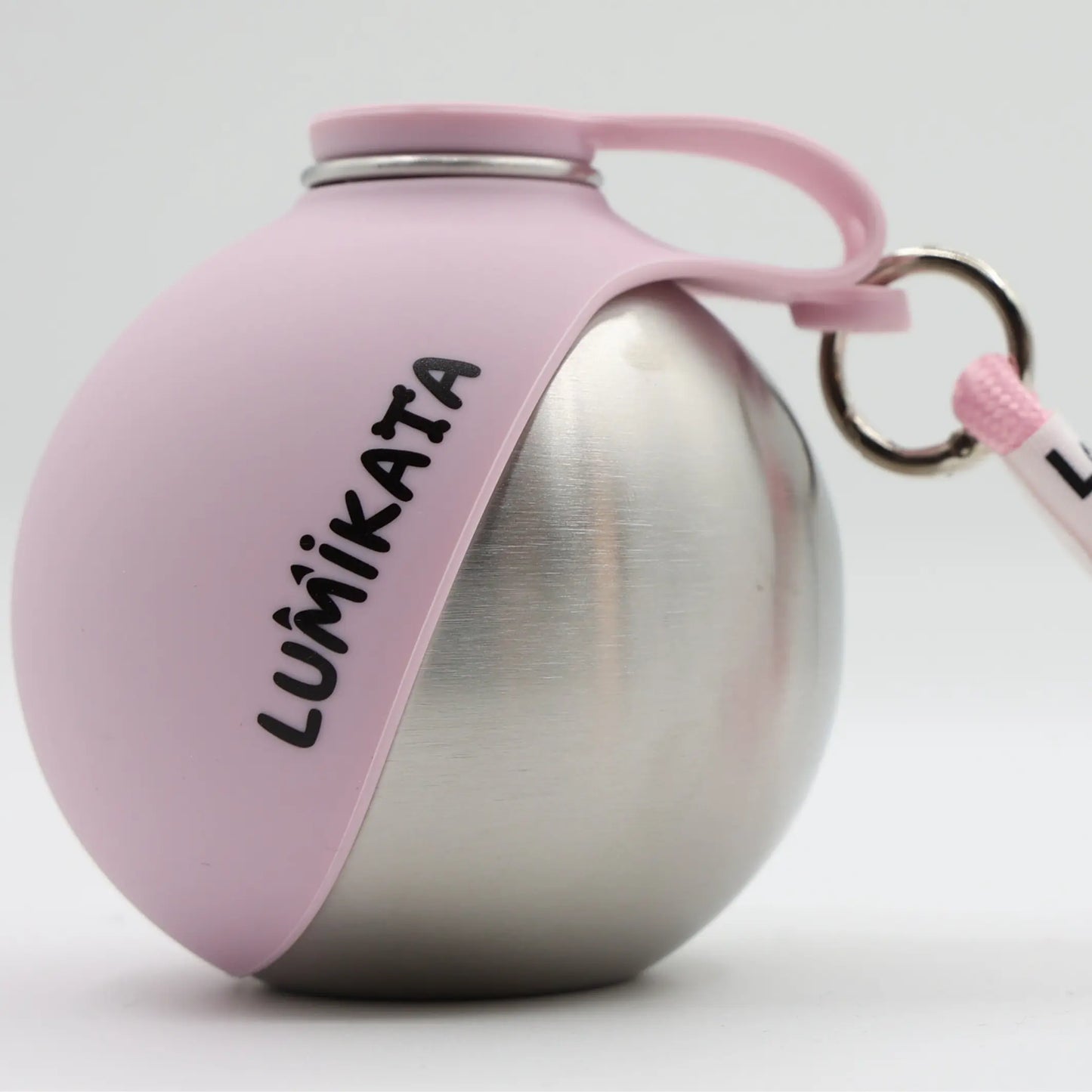Lumikata 2-In-1 Portable Dog Water Bottle & Foldable Bowl - Leak-Proof Stainless Steel for Small Dogs - Ideal for Walks & Feedings!
