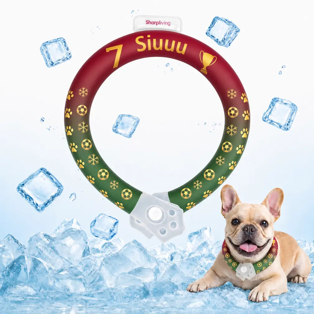 Reusable Cooling Collar for Dogs – Comfortable Summer Cooling Neck Wrap